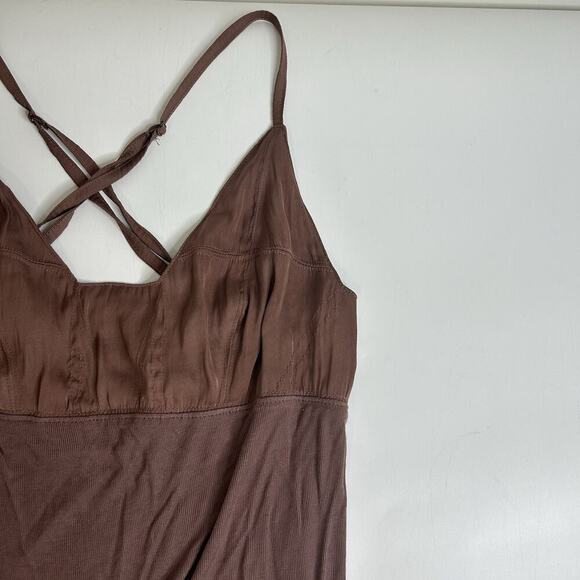 Free People Intimately Bodysuit Women’s Large Night We Met Ribbed - Picture 2 of 7